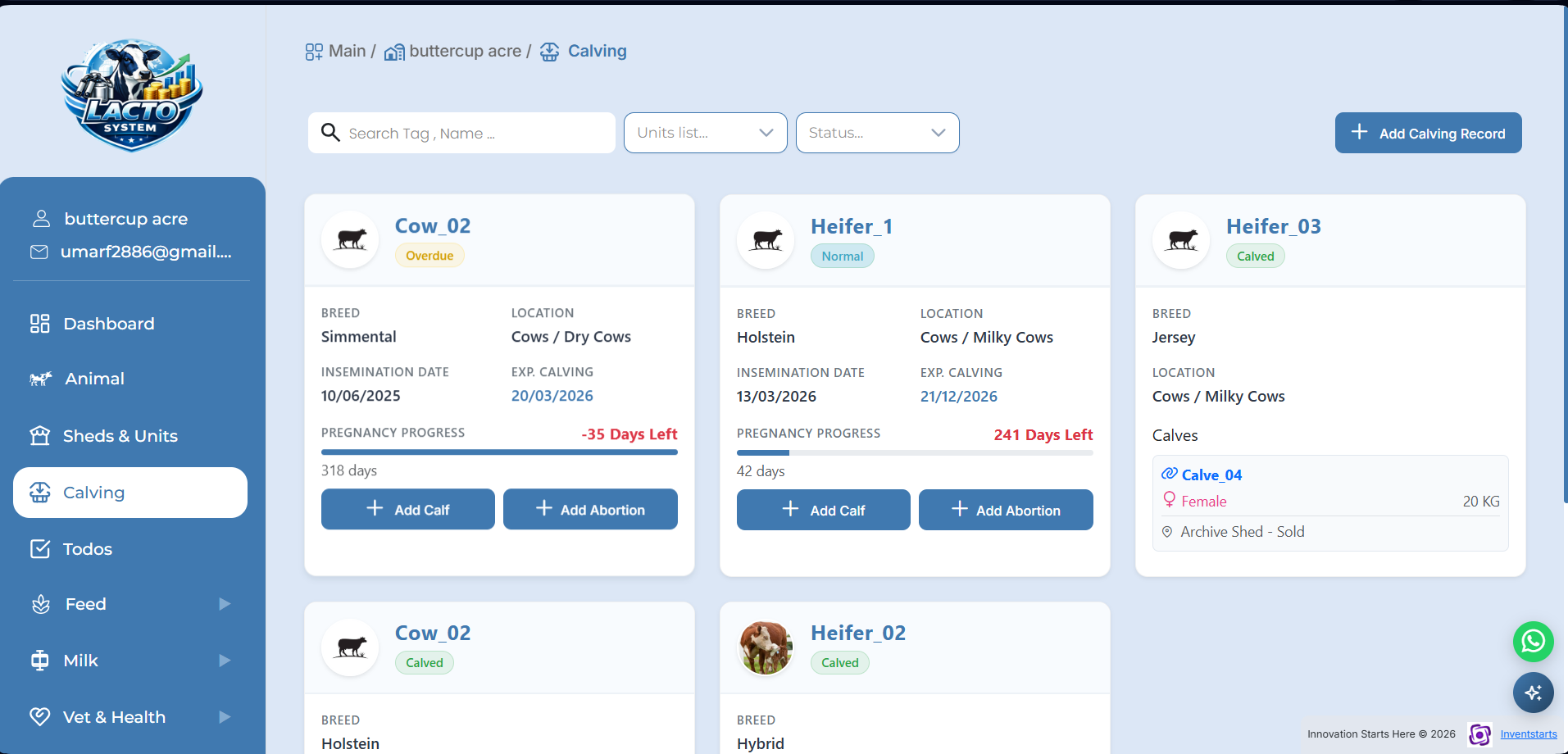 Lacto System screenshot 3